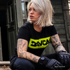 T-shirt damski DAVCA Fluo Logo