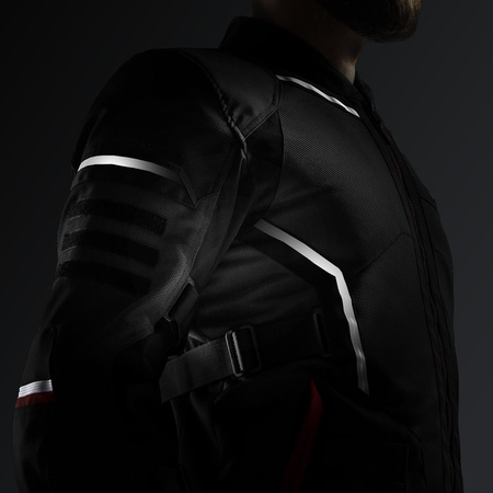 Kurtka Rebelhorn Scandal 3 Dark Grey/Black/Red
