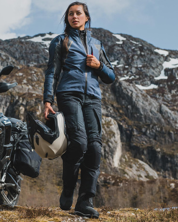 Spodnie motocyklowe Rev'it! Lamina GTX Ladies Black-Anthracite