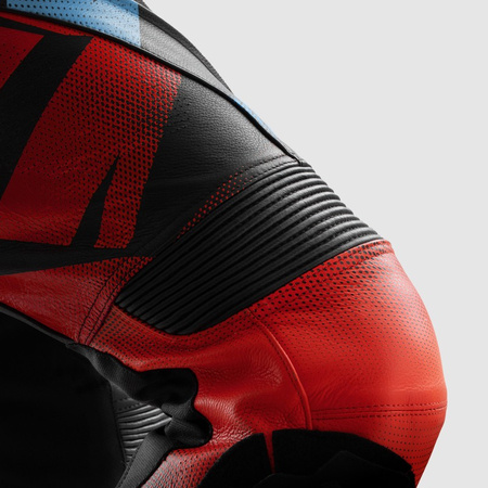 Spodnie motocyklowe Rebelhorn Inferno Black Blue White Red