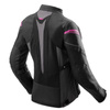 Kurtka Tekstylna Rebelhorn Hiflow V Lady Black/Fluo Pink