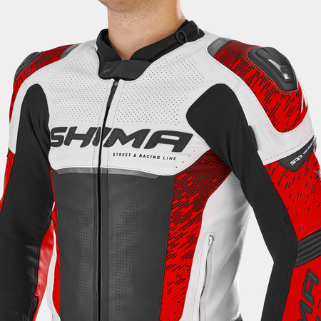 Kurtka Shima STR 2.0 Red Fluo