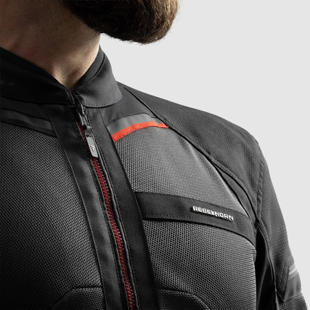 Kurtka Rebelhorn Scandal 3 Dark Grey/Black/Red