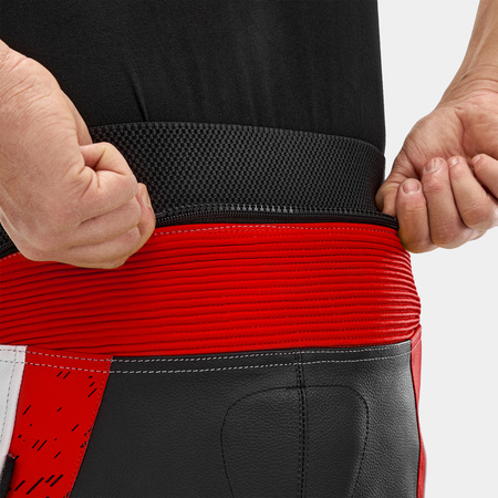 Spodnie motocyklowe Shima STR 2.0 Red Fluo