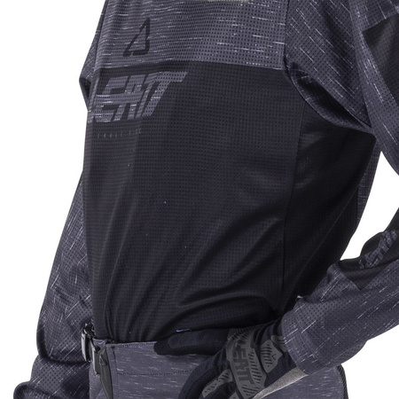 Komplet Leatt koszulka + spodnie Ride Kit 3.5 Junior Stealh Black Grey