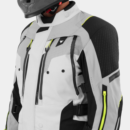 Kurtka motocyklowa Shima Hero 3.0 G2 Grey/Fluo