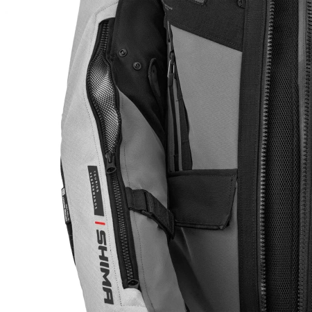 Kurtka motocyklowa Shima Tracker Light Grey