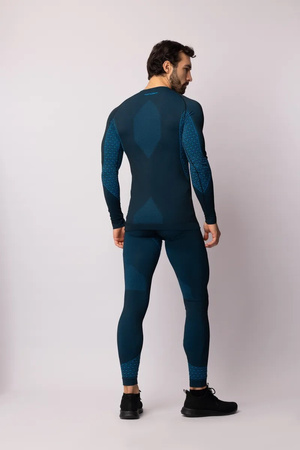 Spodnie termoaktywne Spaio Breeze Black/Blue