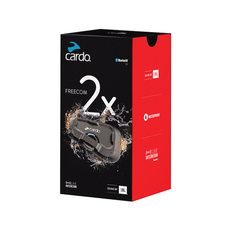 Interkom motocyklowy Cardo Freecom 2x Single