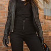 Jeansy motocyklowe Ozone Chica Lady Black