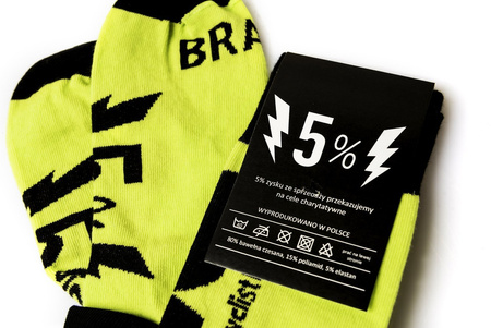 DAVCA Skarpety fluo