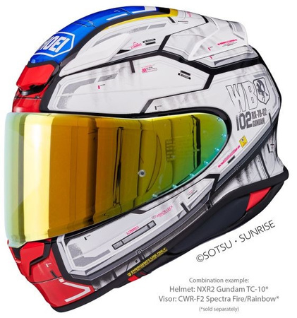 Kask Shoei NXR 2 Gundam TC-10