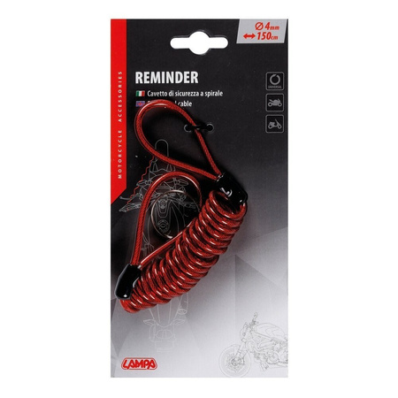 LAMPA sygnalizator blokady czerwony