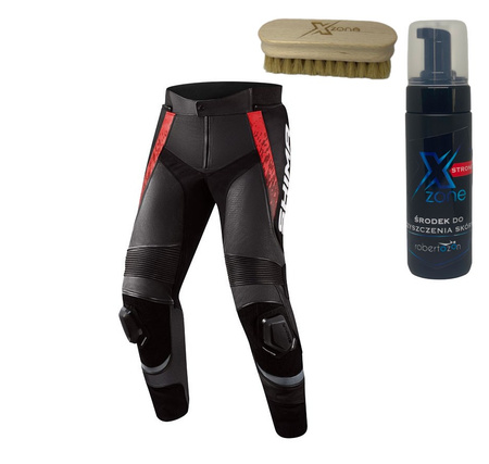 Spodnie motocyklowe Shima STR 2.0 Bright Red