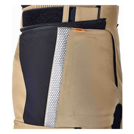 Spodnie motocyklowe RST Pro Series Adventure D3O - Sand Black