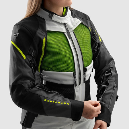Kurtka Rebelhorn Hardy 3.0 Lady Black/Grey/Fluo Yellow