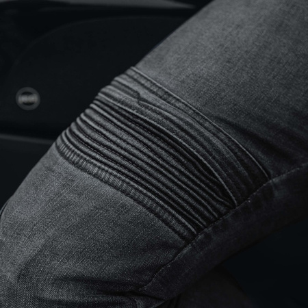 Jeansy motocyklowe Ozone Hornet II Washed Black