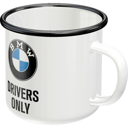 Emaliowany kubek BMW Drivers Only
