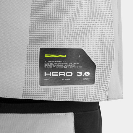 Kurtka motocyklowa Shima Hero 3.0 G2 Grey/Fluo