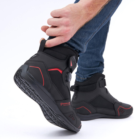 Buty motocyklowe Rebelhorn Spark II Black/Red