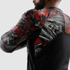 Kurtka skórzana Rebelhorn Vandal 2 Cruze Black Dark Grey Red