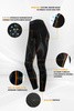Damskie spodnie termoaktywne Spaio Extreme Pro Black/Orange
