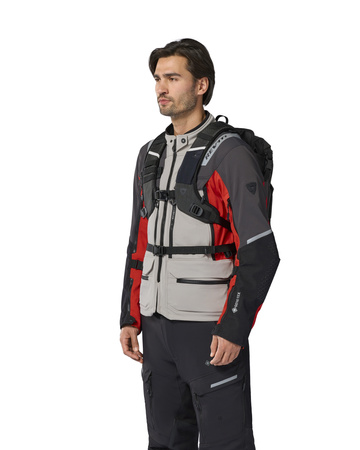 Plecak motocyklowy Rev'It! Bauxite H2O 18L Grey-Black