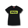 T-shirt damski DAVCA Fluo Logo