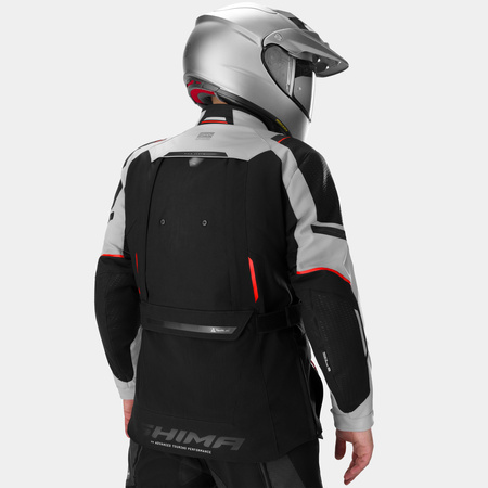 Kurtka motocyklowa Shima Hero 3.0 G2 Grey/Red