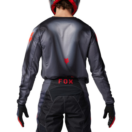 Koszulka Fox 180 Interfere Grey/Red (MX24)