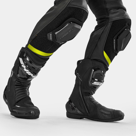 Spodnie motocyklowe Shima STR 2.0 Czarny Fluo