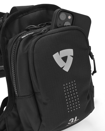  Motocyklowa torba na udo Rev'It! Node H2O 3L Black