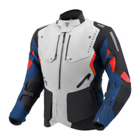 Light Grey Blue Red