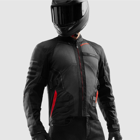Kurtka Rebelhorn Scandal 3 Dark Grey/Black/Red