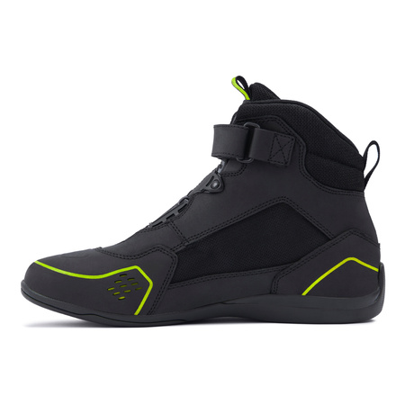 Buty motocyklowe Rebelhorn Spark II Black/Fluo Yellow