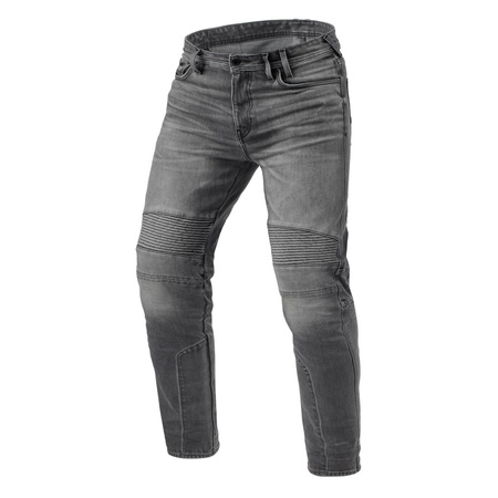 Jeansy motocyklowe Rev'it! Moto 2 TF Medium Grey
