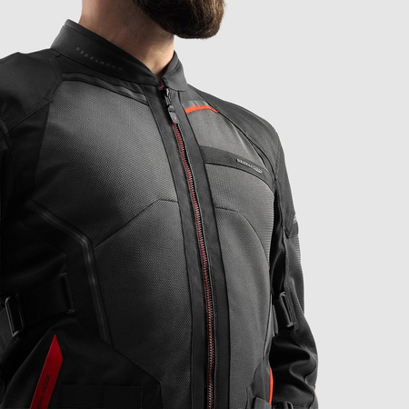 Kurtka Rebelhorn Scandal 3 Dark Grey/Black/Red