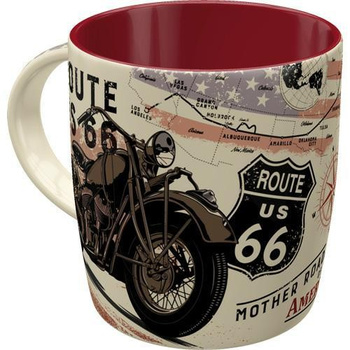 Kubek Route 66 Bike Map