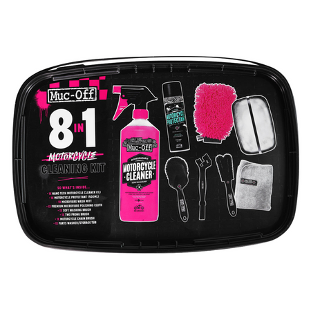 MUC-OFF 8 in 1 Motorcycle Cleaning Kit