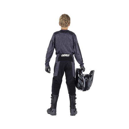 Komplet Leatt koszulka + spodnie Ride Kit 3.5 Junior Stealh Black Grey