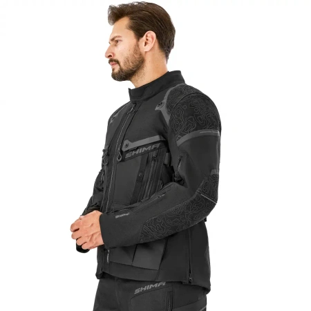 Kurtka motocyklowa Shima Tracker Black