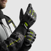 Rękawice Rebelhorn Defender Black Grey Fluo Yellow