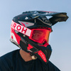 Gogle Airoh Blast XR1 Red Matt Szyba Red Mirrored