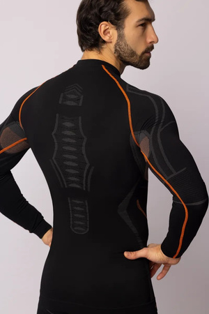 Koszulka termoaktywna Spaio Extreme Pro Black/Orange