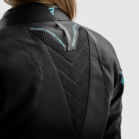Kurtka Rebelhorn Jax Lady Black/Blue Lagoon