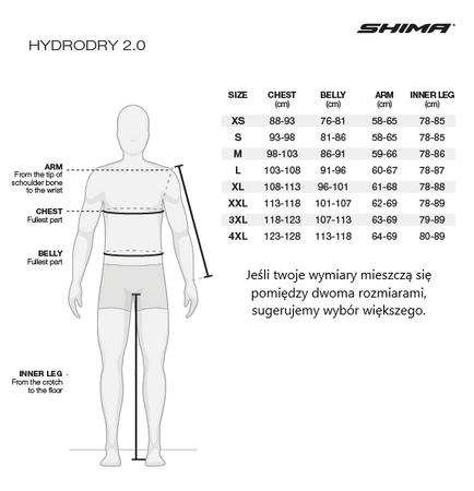 Kombinezon przeciwdeszczowy Shima Hydrodry 2.0