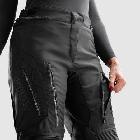 Spodnie motocyklowe Rebelhorn Hiker IV Lady Black