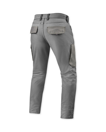 Jeansy motocyklowe Rev'it! Cargo Brant Slim Grey