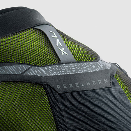 Kurtka Tekstylna Rebelhorn Jax Black/Fluo