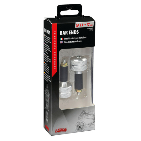 LAMPA ciężarki kierownicy 13-17mm srebrny